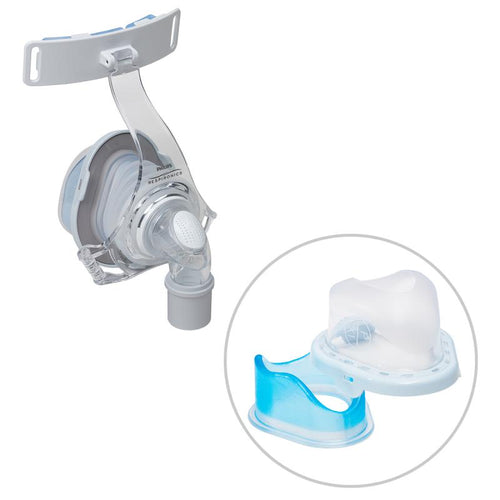 Almofada de gel e aba de silicone para máscara nasal TrueBlue - Philips Respironics - CPAPS