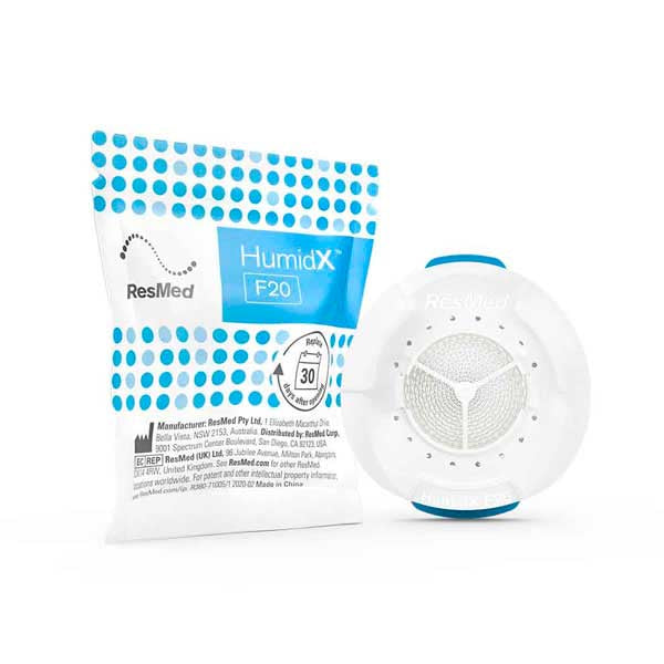 Umidificador Humidx Airfit F20 Airmini (6 Unidades) - Resmed - CPAPS