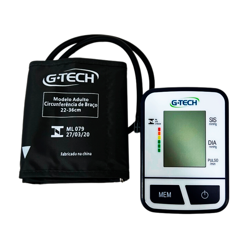 Aparelho de Pressão Digital de Braço Bsp11 - G-Tech - CPAPS