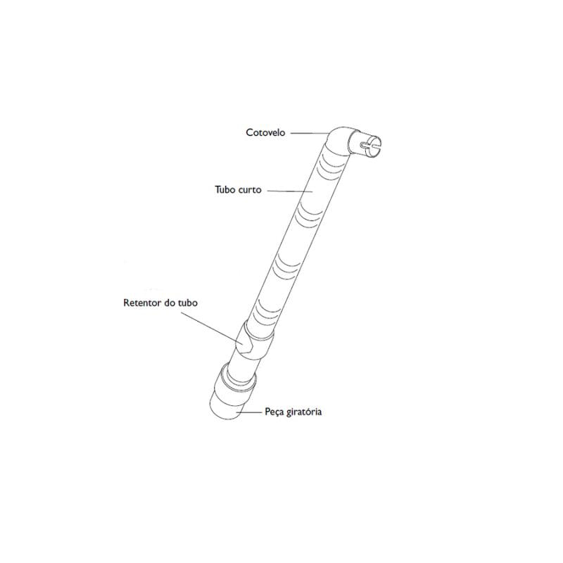 Tubo Curto Swift Ii - Resmed - CPAPS