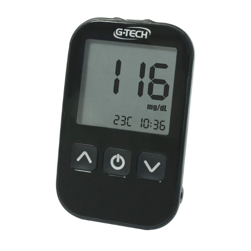 Kit Medidor de Glicose Free Lite Completo - G-Tech - CPAPS