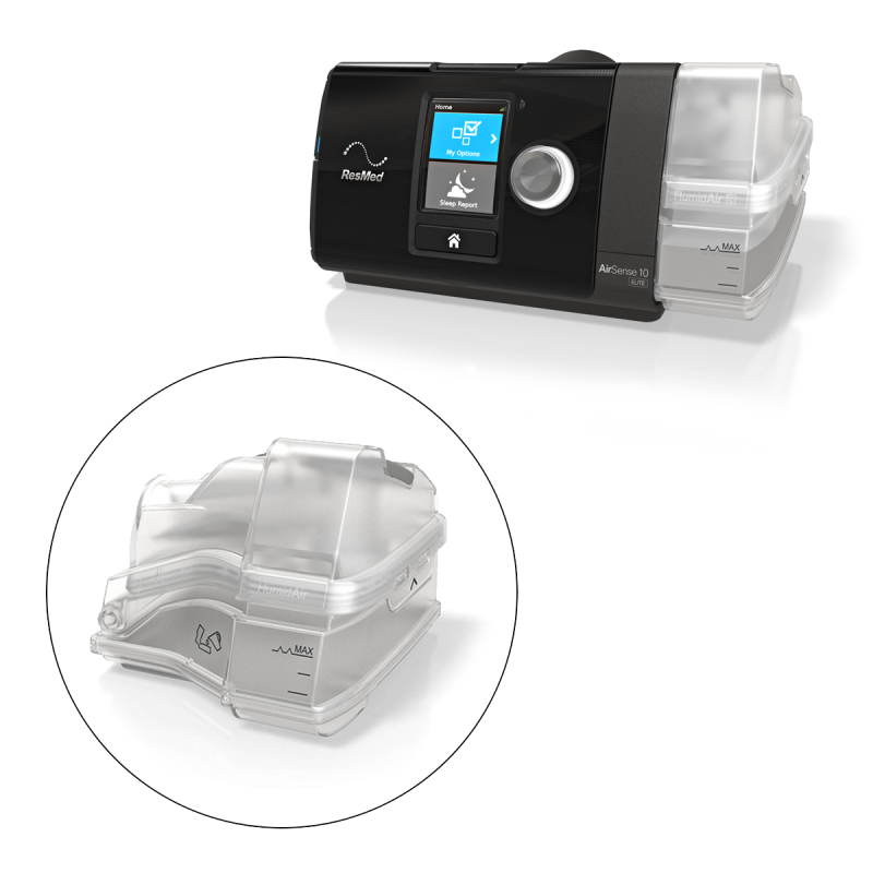 Reservatório de Água para Umidificador Airsense 10 - Resmed - CPAPS