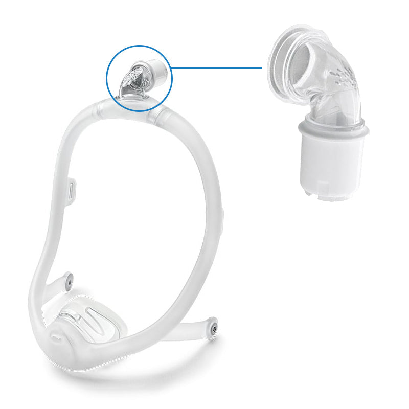Cotovelo Com Conector Dreamwear e Dreamwisp - Philips Respironics - CPAPS