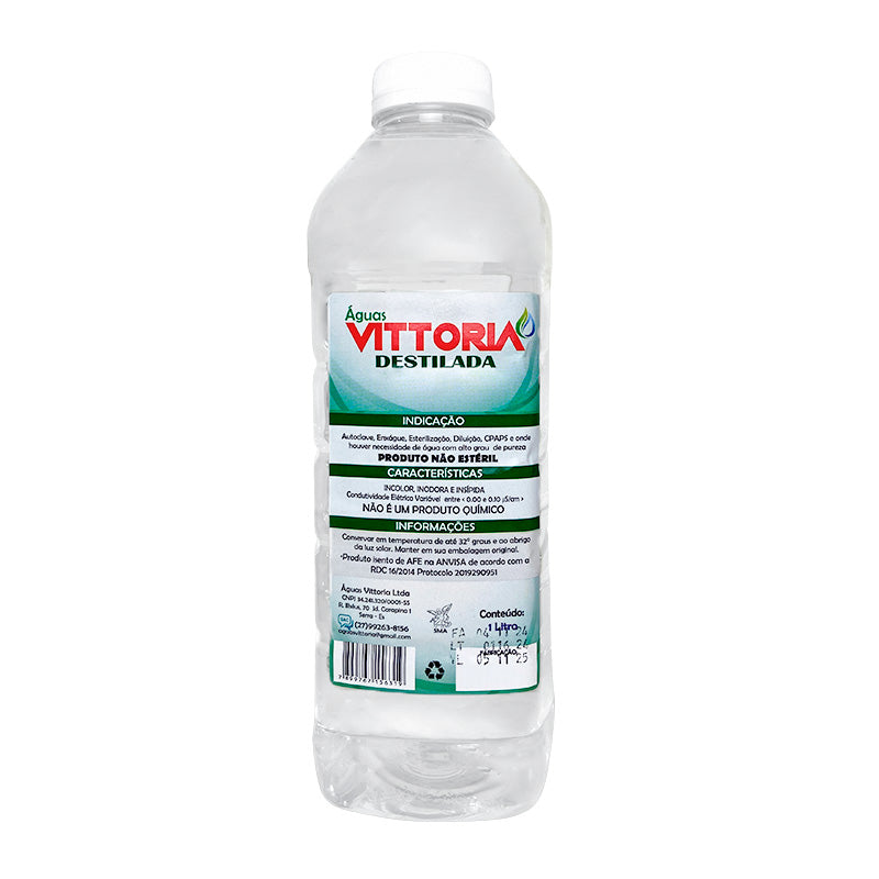 Água Destilada 1L - Vittoria - CPAPS