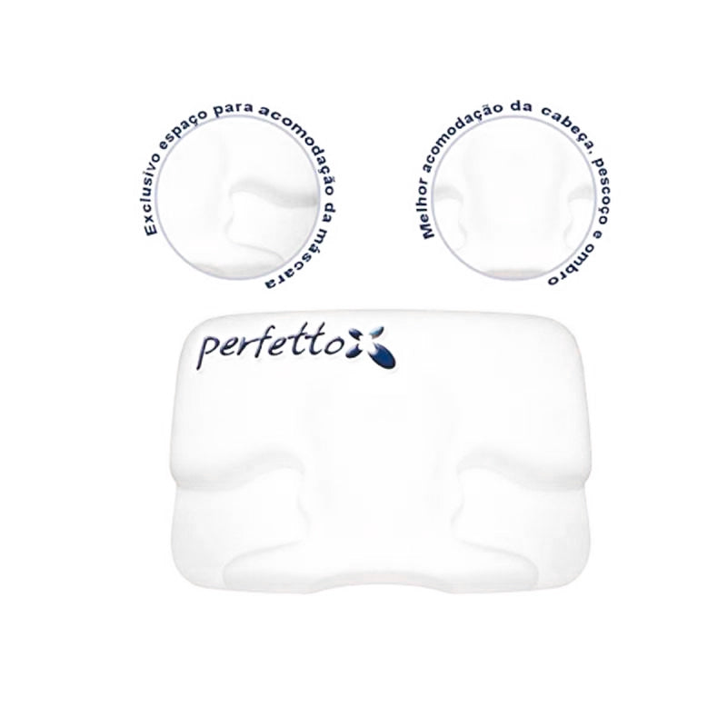 Travesseiro Viscoelástico Multi-Máscaras - Perfetto - CPAPS