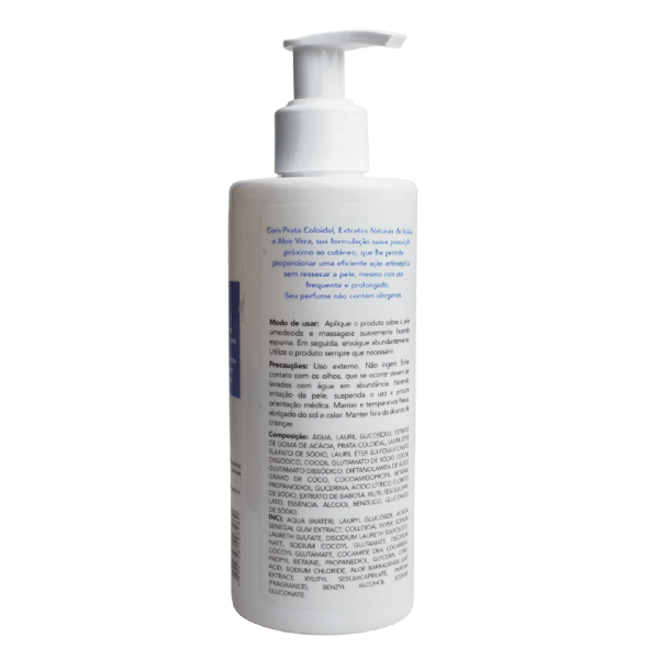 Sabonete Antisséptico Com Prata Coloidal 250 Ml - Natuflora - CPAPS