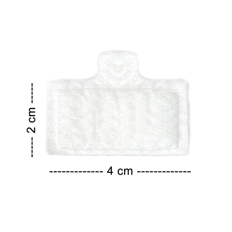 Filtro nacional Ultrafino Com Aba (2Cm X 4Cm)