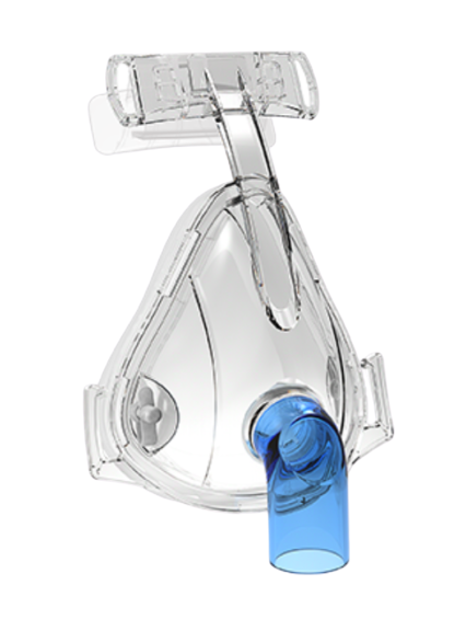 Máscara facial F3 NV + cotovelo V - BMC - CPAPS