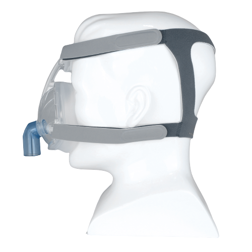 Máscara facial F3 NV + cotovelo V - BMC - CPAPS