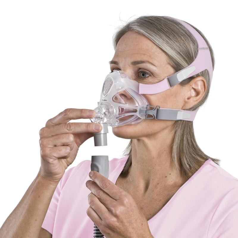 Máscara facial Quattro FX Feminina - ResMed - CPAPS