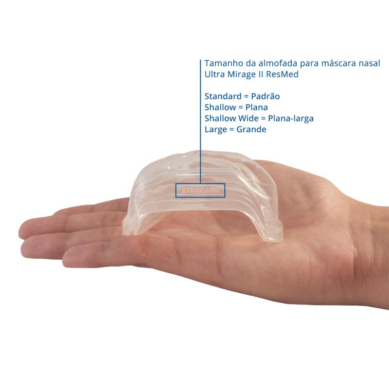 Almofada para máscara nasal Ultra Mirage II - ResMed - CPAPS