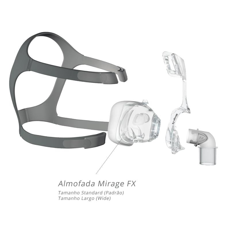 Almofada para máscara nasal Mirage FX - ResMed - CPAPS