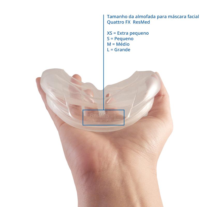 Almofada para máscara facial Quattro FX - ResMed - CPAPS