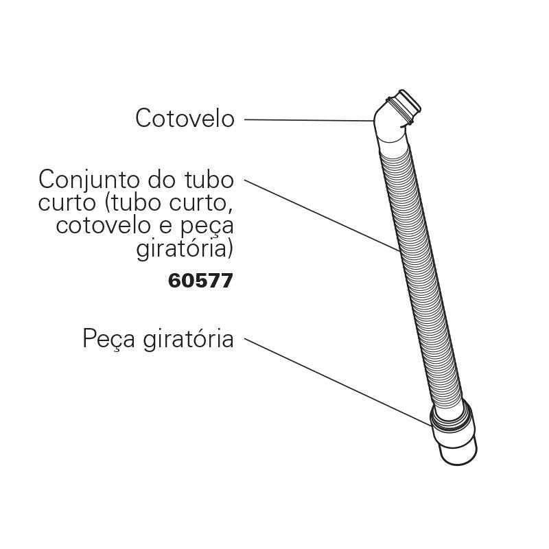 Tubo Curto Swift Lt - Resmed - CPAPS