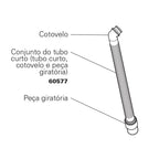 Tubo Curto Swift Lt - Resmed - CPAPS