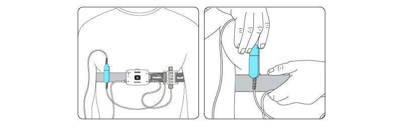 Presilha Oxímetro Xpod Lp para Polissonígrafo Apnea Link Air - Resmed