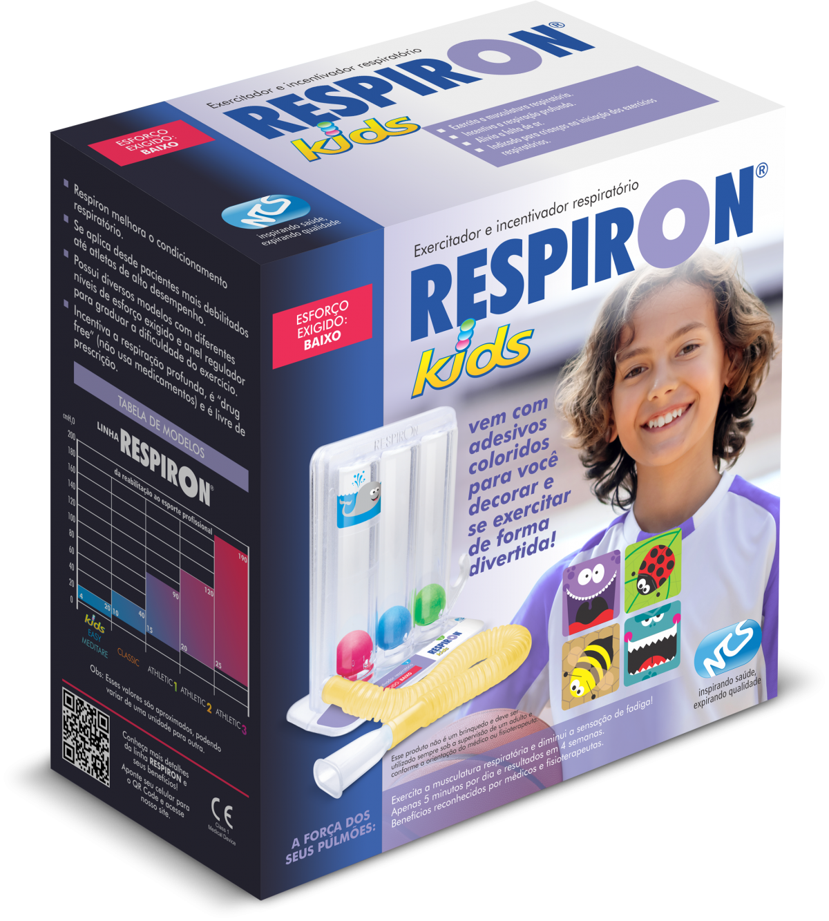 Incentivador Respiratório Respiron Kids