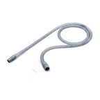 Traqueia Em Pvc Cinza 22Mm X 1,80 - Med Flex - CPAPS