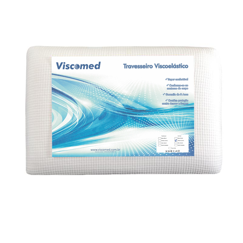 Travesseiro Cervical Medio - Viscomed