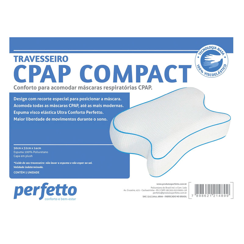 Travesseiro CPAP Compact - Perfetto